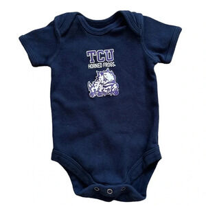 TCU Horned Frogs College Kids Onesie | Newborn